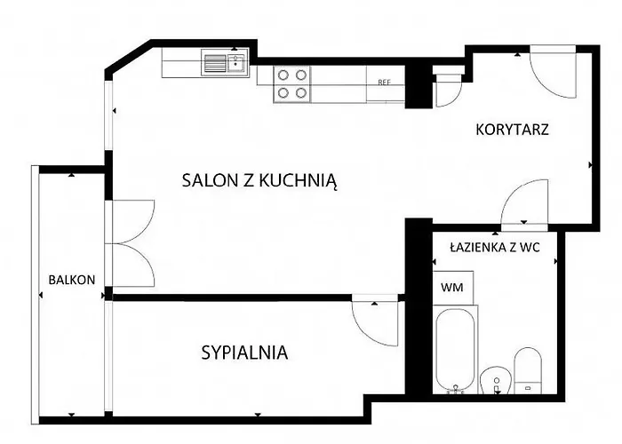 Loft W Centrum Z Jacuzzi